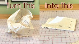 Pattern Hacks: How to Make Patterns Last | Using Freezer Paper to Make Your Patterns Stronger