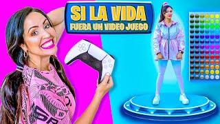 SI LA VIDA FUERA UN VIDEOJUEGO  Game Play en la Vida Real  Sandra Cires Art