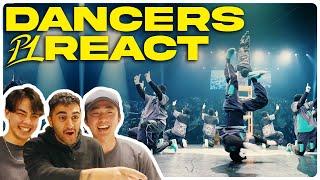 Dancers React to JABBAWOCKEEZ at Red Bull BC One 2022 WORLD FINAL NEW YORK