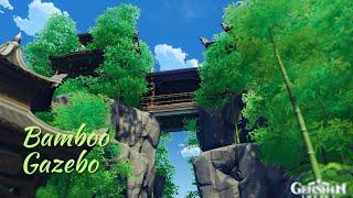 Bamboo Gazebo  || Genshin Serenitea Pot Design