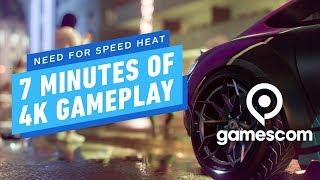 7 Minutes of Need for Speed Heat 4K Gameplay - Gamescom 2019