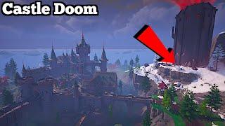 *NEW* Castle Doom Location Gameplay - Fortnite Looting Guide