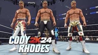 WWE 2K24 CODY RHODES ATTIRE | New WWE 2K24 Mods