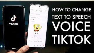 How To Change Text To Speech Voice On TikTok! (iOS / Android)