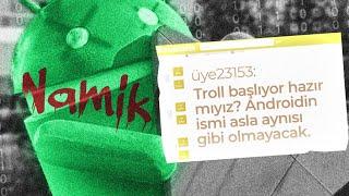 ANDROİD GÜNCELLEMESİNİ TROLLEYEN TÜRKLERİN HİKAYESİ - İnci Sözlük Namik Tatlısı