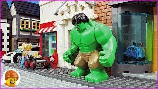 Lego Hulk Pizza and Toilet Fail