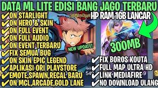 Data ML Lite Full Event 300Mb Terbaru Patch Revamp | ML Lite | Cara Mengatasi Lag & Patah Patah