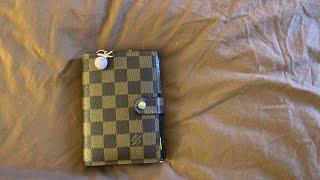 Updated review of my Louis Vuitton PM agenda