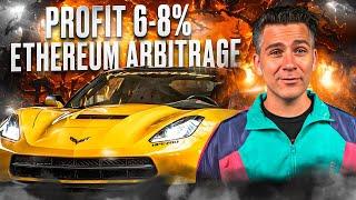 Crypto Arbitrage | Ethereum Arbitrage | Fast 6-8% PROFIT | Crypto Arbitrage Strategy 2024