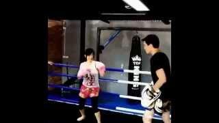 Sora Aoi-蒼井そら:Training muay thai