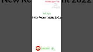 Infosys off campus drive 2022 || Infosys recruitment 2021 batch || Infosys recruitment for 2020