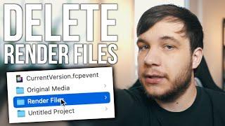 Delete RENDER Files in Final Cut Pro X (Tutorial)