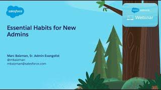 Essential Habits for New Admins