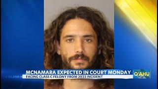 Surfer Landon McNamara faces court tomorrow on felony charge