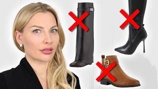 10 Boots Elegant Ladies NEVER Wear