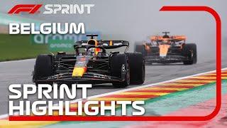 F1 Sprint Highlights | 2023 Belgian Grand Prix