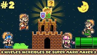 Los 8 Niveles más INCREÍBLES y CREATIVOS en Super Mario Maker 2 (PARTE 2) - Pepe el Mago