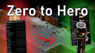 Comecei um Zero to Hero no Project Zomboid