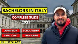 Bachelor’s in Italy 2025 | Complete Guide