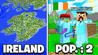 Minecraft War, But Nationality Decides Where You Spawn..