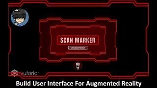 Build User Interface Augmented Reality Using Unity & Vuforia