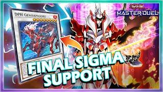 NEW SUPPORT FOR GEOMATHMECH FINAL SIGMA ENJOYERS IN YUGIOH MASTER DUEL