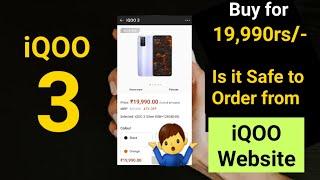 iQOO 3 for 19,990rs/- can I trust iQ Website to buy phones ‍️My experience 