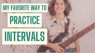 My Favorite Way To Practice Intervals: Learning The Bass Fretboard And Improving Bass Technique