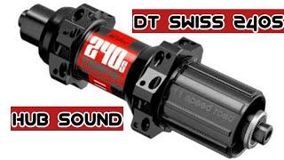 DT SWISS 240s STRAIGHT PULL REAR ROAD HUB SOUND