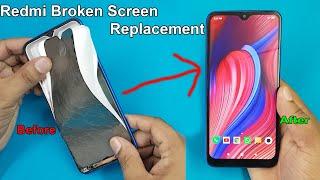 Redmi 8 / 8A Screen Replacement | Broken Display + Touch Digitizer Replacement | Restoration