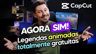 Novas Legendas Animadas GRATUITAS no CAPCUT | PC e Celular