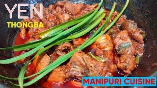 How to cook Chicken? Manipuri Style | Manipuri Cuisine Yen Thongba #yummy