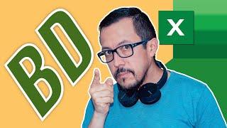 Como usar FUNCIONES DE BASE DE DATOS en Excel