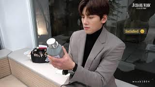 just JI CHANG WOOK drinking water