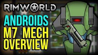 RimWorld Android Tiers Mod's M7 Mech is Good in a Weird Way