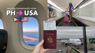 Moving to USA, from the Philippines alone at 18 | 🫧 VLOG