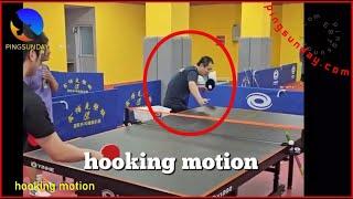 Why the hook serve is the most effective in table tennis?