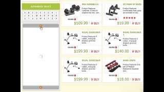 Sports & Fitness Store eCommerce template