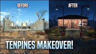 Tenpines Makeover! ️ Fallout 4 No Mods Shop Class
