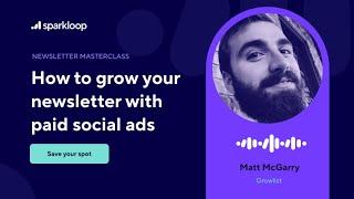 How to use Facebook and TikTok ads to grow your newsletter and explode your subscriber count