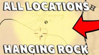 Red Dead Online Hanging Rock Treasure Map All Locations