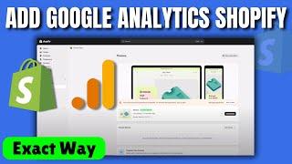 How to set up google analytics shopify (2025)