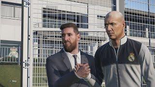 DUET COACH ZINEDINE ZIDANE DAN LIONEL MESSI | REAL MADRID MASTER LEAGUE 2024