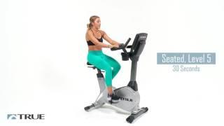 TRUE Workout Series - ES900 Upright Bike Workout