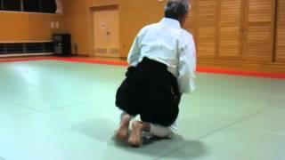 Shikko (Knee Walking) Forward Aikido Demonstration