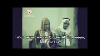 Shaykh Bin Baaz Reprimands Man For Praising Him