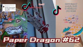 Dragon Puppet Crafts - Paper Dragon TikTok Compilation #62