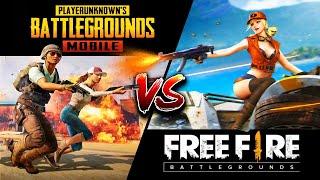 PUBG MOBILE vs. FREE FIRE! | Which Game Is Better? 