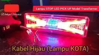 LAMPU STOP LED MOBIL PICKUP MODEL TRANSFORMER 12 VOLT