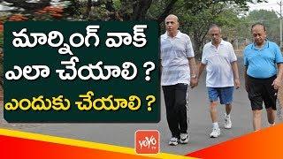 Benefits of Morning Walk | Best Morning Walk Health Tips in Telugu | YOYO TV Channel